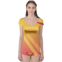 Abstract Art Background Beautiful Boyleg Leotard  by Simbadda