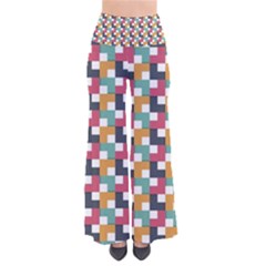 Background Abstract Geometric So Vintage Palazzo Pants by Simbadda