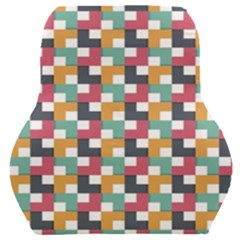 Background Abstract Geometric Car Seat Back Cushion 