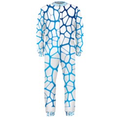 Network Social Neurons Brain Cells Onepiece Jumpsuit (men)  by Simbadda