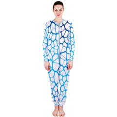 Network Social Neurons Brain Cells Onepiece Jumpsuit (ladies)  by Simbadda