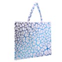 Network Social Neurons Brain Cells Zipper Large Tote Bag View2