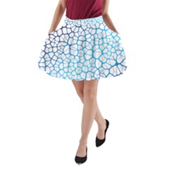 Network Social Neurons Brain Cells A-line Pocket Skirt by Simbadda