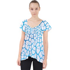 Network Social Neurons Brain Cells Lace Front Dolly Top by Simbadda