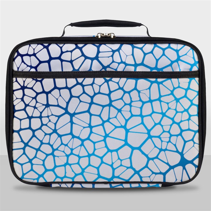 Network Social Neurons Brain Cells Full Print Lunch Bag