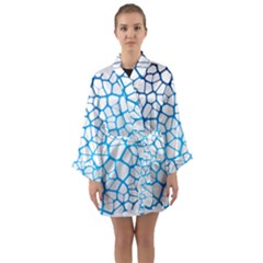 Network Social Neurons Brain Cells Long Sleeve Kimono Robe by Simbadda