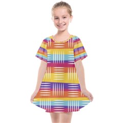 Background Abstract Kids  Smock Dress by Simbadda