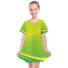 Background Color Fresh Beautiful Kids  Smock Dress by Simbadda