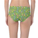 Balloon Grass Party Green Purple Mid-Waist Bikini Bottoms View2