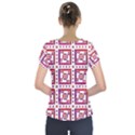 Background Abstract Square Short Sleeve Front Detail Top View2