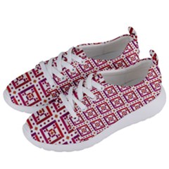 Background Abstract Square Women s Lightweight Sports Shoes by Simbadda