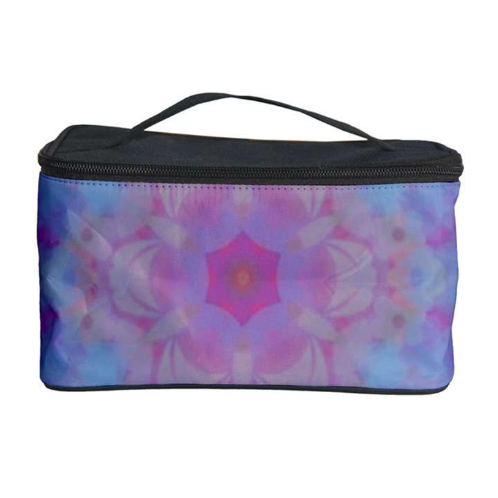 Pattern Pink Hexagon Flower Design Cosmetic Storage