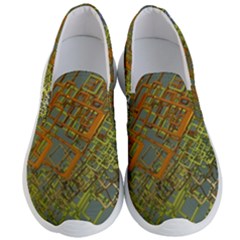 Art 3d Windows Modeling Dimension Men s Lightweight Slip Ons