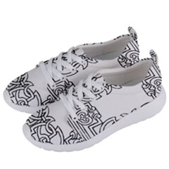 Grolier Antique Scroll Fruit Women s Lightweight Sports Shoes by Simbadda