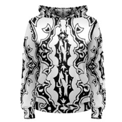 Holbein Floriated Antique Scroll Women s Pullover Hoodie by Simbadda