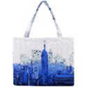 Skyline Skyscraper Abstract Points Mini Tote Bag View1