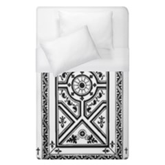 Monastic Antique Scroll Fruit Duvet Cover (single Size) by Simbadda