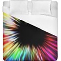 Color Background Structure Lines Duvet Cover (King Size) View1