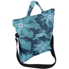 Graphic Design Wallpaper Abstract Fold Over Handle Tote Bag