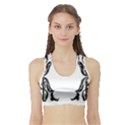 Holbein Antique Scroll Fruit Sports Bra with Border View1