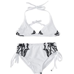 Holbein Antique Scroll Fruit Kids  Classic Bikini Set