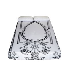 Leighton Floriated Antique Scroll Fitted Sheet (full/ Double Size) by Simbadda