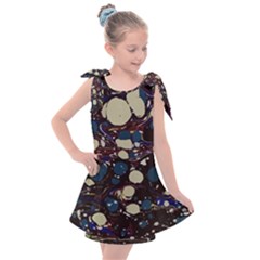 Marble Rock Comb Antique Kids  Tie Up Tunic Dress