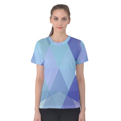 Triangles 3 Women s Cotton Tee by JMMMedia