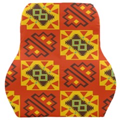 Squares And Other Shapes Pattern                                                  Car Seat Back Cushion