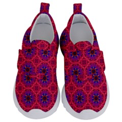 Retro Abstract Boho Unique Velcro Strap Shoes