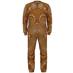 Fractal Pattern Decoration Abstract Onepiece Jumpsuit (men) 