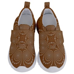 Fractal Pattern Decoration Abstract Velcro Strap Shoes by Simbadda