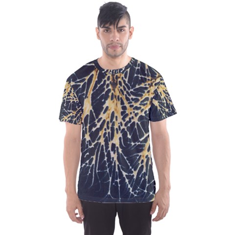 Nature Model No One Wallpaper Men s Sports Mesh Tee by Simbadda