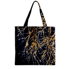 Nature Model No One Wallpaper Zipper Grocery Tote Bag by Simbadda