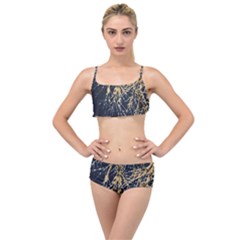 Nature Model No One Wallpaper Layered Top Bikini Set by Simbadda