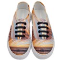 Sunset Beach Ocean Scenic Women s Classic Low Top Sneakers View1