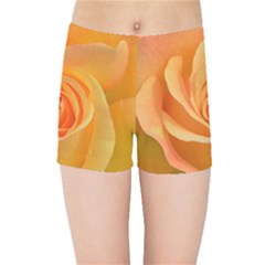 Flower Plant Rose Nature Garden Kids Sports Shorts by Celenk