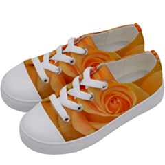 Flower Plant Rose Nature Garden Kids  Low Top Canvas Sneakers by Celenk