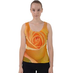 Flower Plant Rose Nature Garden Velvet Tank Top