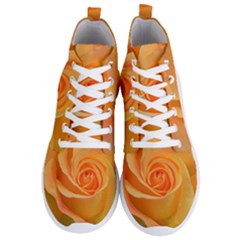 Flower Plant Rose Nature Garden Men s Lightweight High Top Sneakers