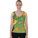 Background Design Texture Tulips Velvet Tank Top View1