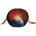 Earth Globe Planet Space Universe Drawstring Bucket Bag View3