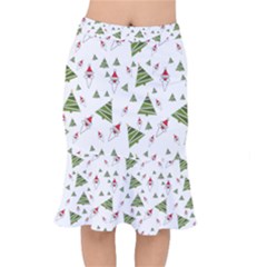 Christmas Santa Claus Decoration Mermaid Skirt by Celenk