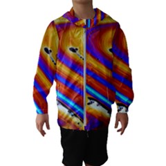 Soap Bubble Color Colorful Hooded Windbreaker (kids) by Celenk