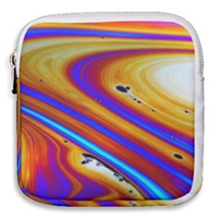 Soap Bubble Color Colorful Mini Square Pouch by Celenk