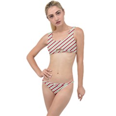 Stripes Striped Design Pattern The Little Details Bikini Set by Celenk