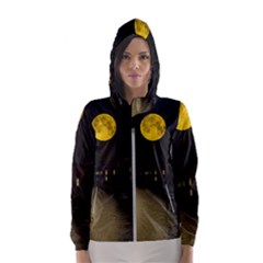 Travel Architecture Tourism Venice Hooded Windbreaker (Women)