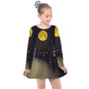 Travel Architecture Tourism Venice Kids  Long Sleeve Dress View1