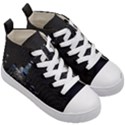 New York Skyline New York City Kid s Mid-Top Canvas Sneakers View3