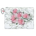 Carnations Flowers Nature Garden Canvas Cosmetic Bag (XL) View1